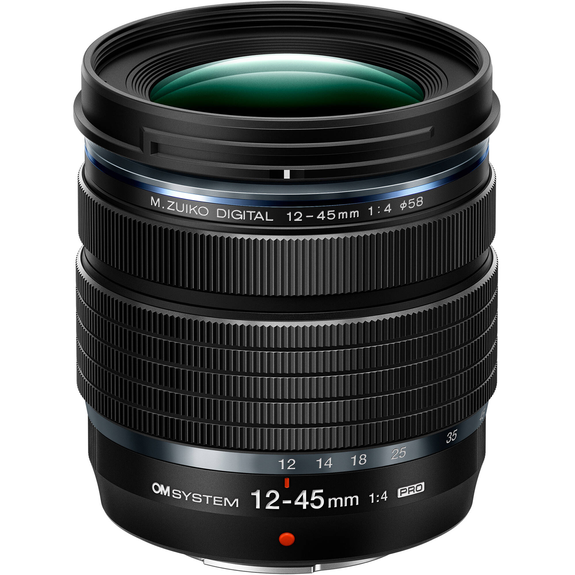 Olympus OM SYSTEM 12-45mm f/4.0 PRO (Black)

